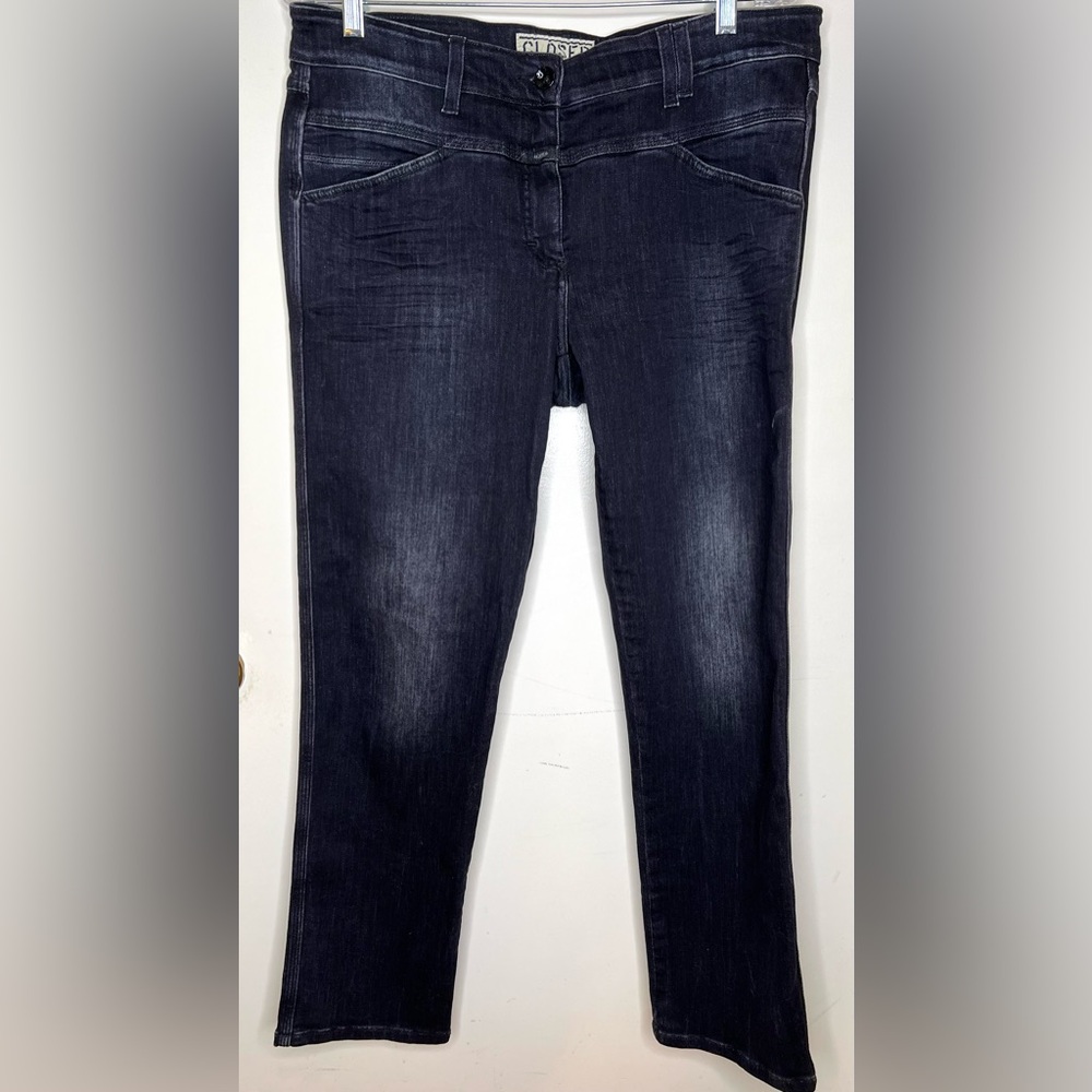 Closed Black Denim Pedal Position Jeans,
It 50/US 14